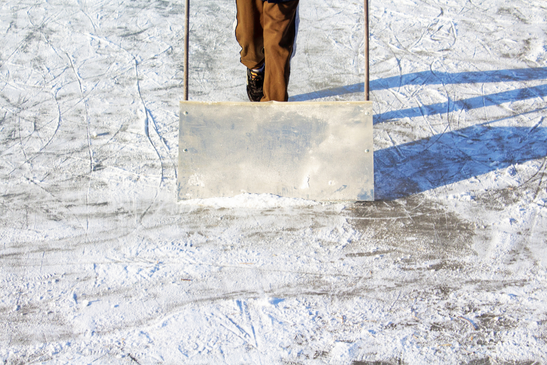 prepare the base of your ice rink eccotemp canada